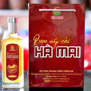 Rượu nếp cái Hà Mai