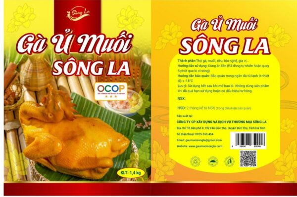Gà Ủ Muối Sông La - Ảnh 2