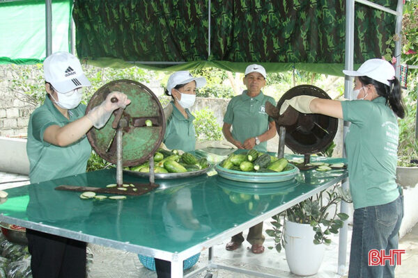 Dưa hồng muối Nga Thông - Ảnh 8