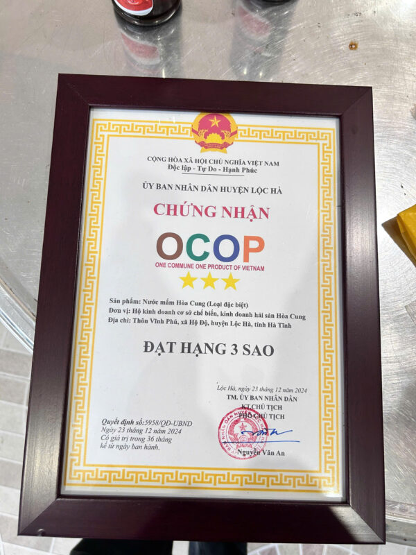 Nước mắm Hòa Cung - Ảnh 4