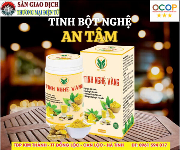 Tinh nghệ mật ong An Tâm