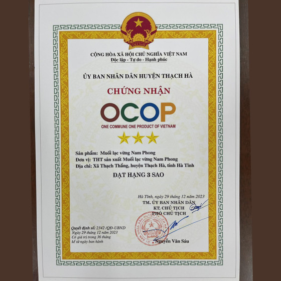 Muối lạc vừng Nam Phong - Ảnh 2