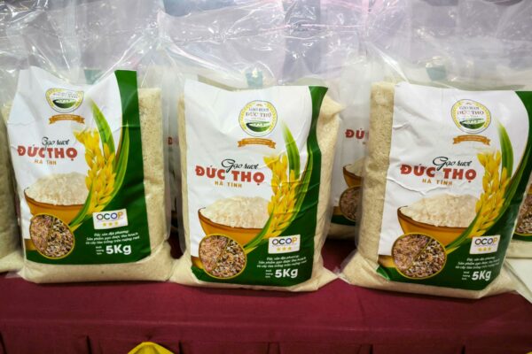 Gạo ruộng rươi Đức Thọ Thần Nông