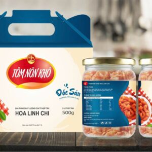 Tôm nõn Hoa Linh Chi