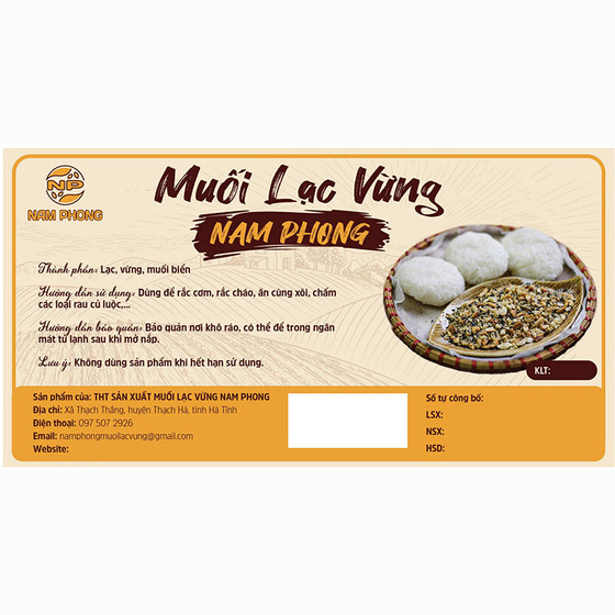 Muối lạc vừng Nam Phong - Ảnh 4