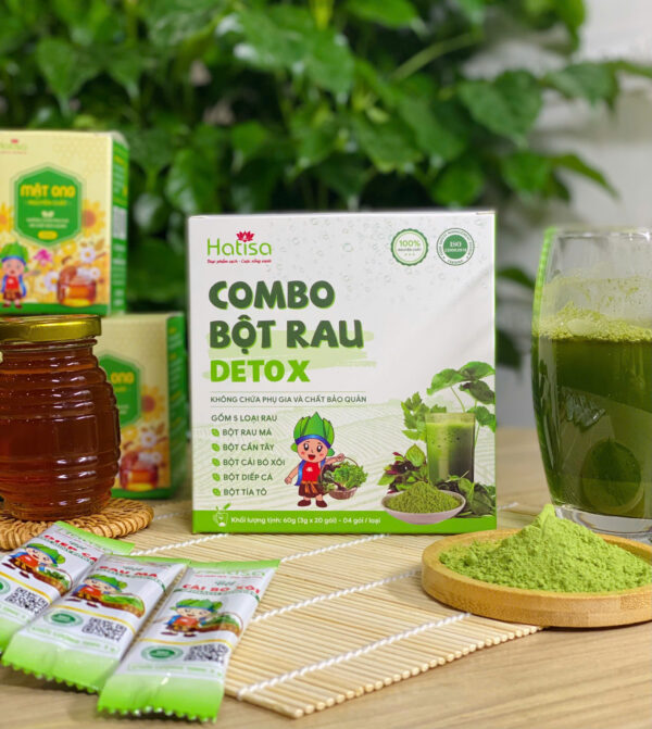 Bộ sản phẩm bột rau Hatisa - Ảnh 4